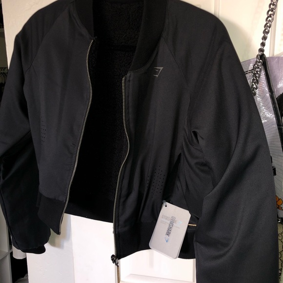 NWT Gymshark x Whitney Simmons Reversible Bomber - Picture 2 of 3